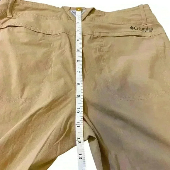 Columbia Women Jeans Pants Khaki/light tan Color Pockets Straight Legs 6 - Picture 7 of 16
